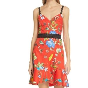 Kirby Floral Tulip Hem Dress